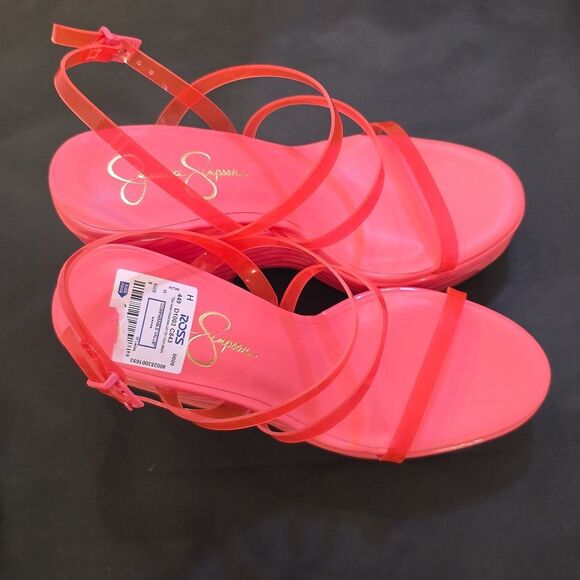 BRAND NEW JESSICA SIMPSON CHOLENA  PLATFORM WEDGE SANDAL G1 - Picture 5 of 16